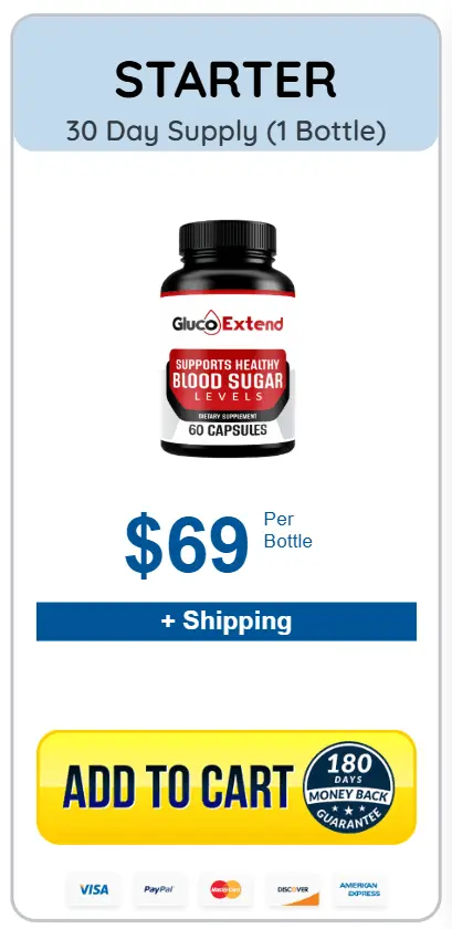 Gluco Extend 1 bottle